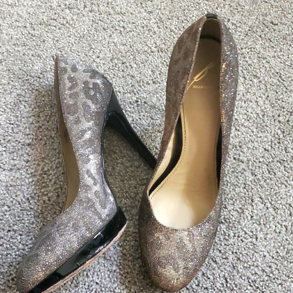 Brian Atwood Leopard Stilettos